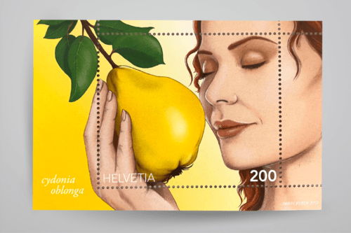 Briefmarke mit Geruch