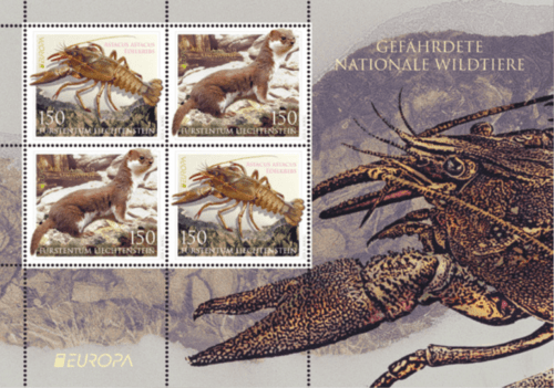 Philatelie Briefmarken über gefährdete Wildtiere