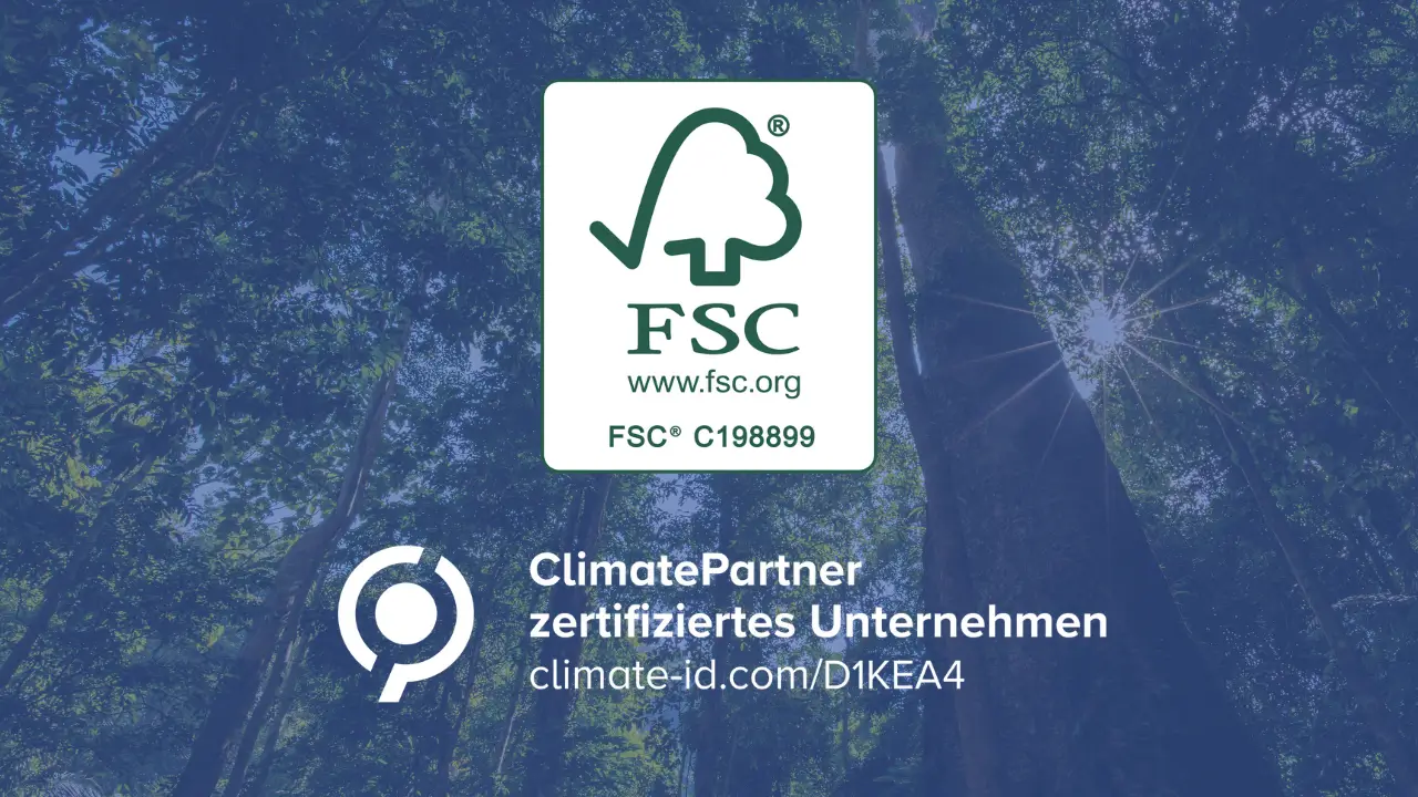 FSC and Climate Partner labels